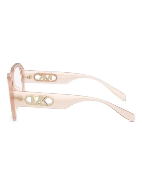 Michael Kors geometric-frame glasses - Pink