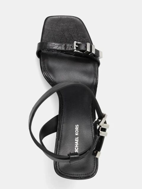 MICHAEL Michael Kors sandały skórzane Darrington kolor czarny 40S5DTMS1L.001