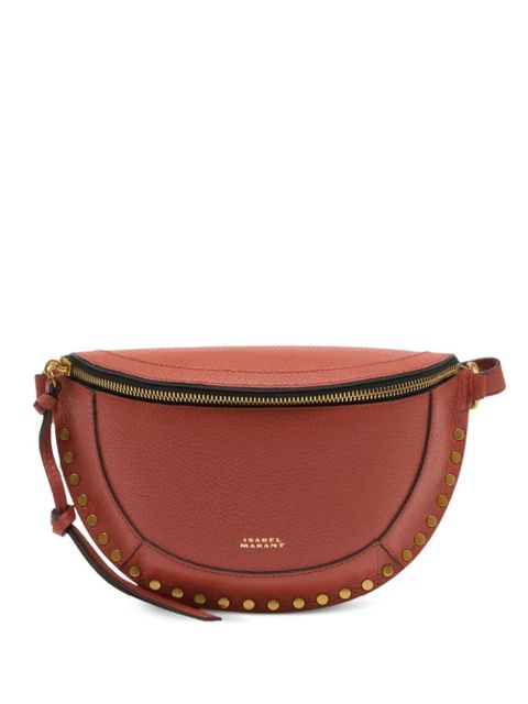 ISABEL MARANT Skano studded-detail shoulder bag - Orange - zdjęcie produktu nr 1