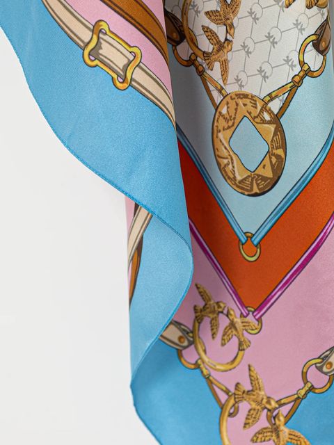 Pinko apaszka z dodatkiem jedwabiu