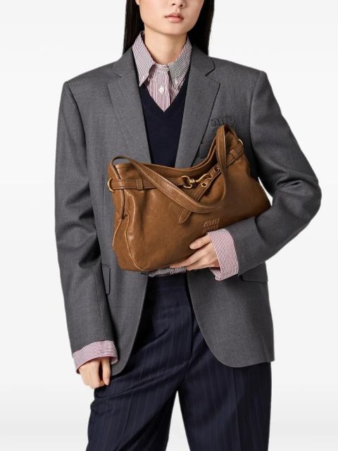 Miu Miu Aventure slouchy shoulder bag - Brown - zdjęcie produktu nr 2
