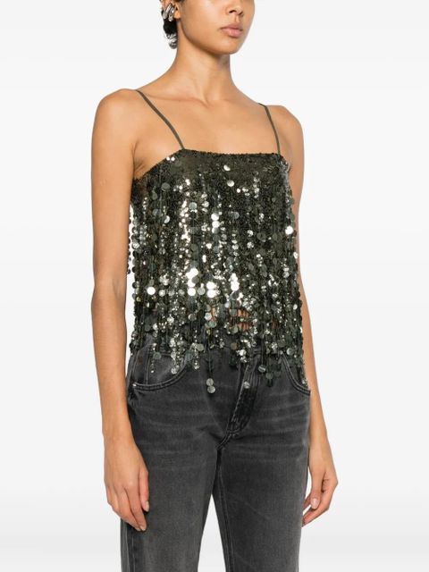 Blumarine sequin top - Green - zdjęcie produktu nr 2