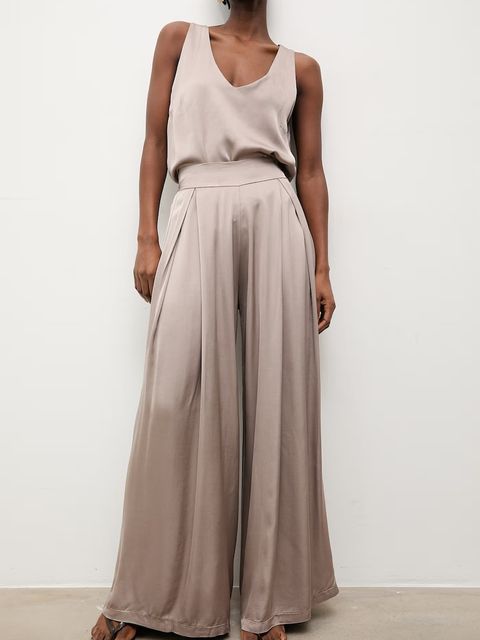 Answear.LAB spodnie damskie z wiskozy - zdjęcie produktu nr 1