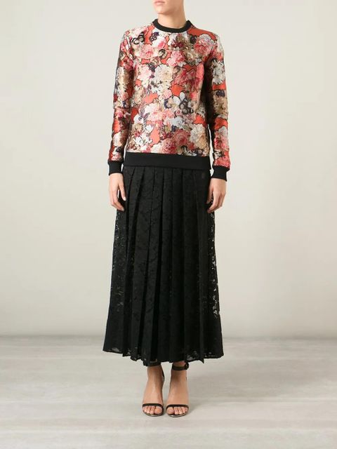 Givenchy floral embroidered sweatshirt - Yellow - zdjęcie produktu nr 2