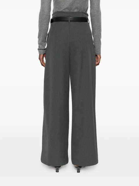 Eleh belted-waist trousers - Grey - zdjęcie produktu nr 2