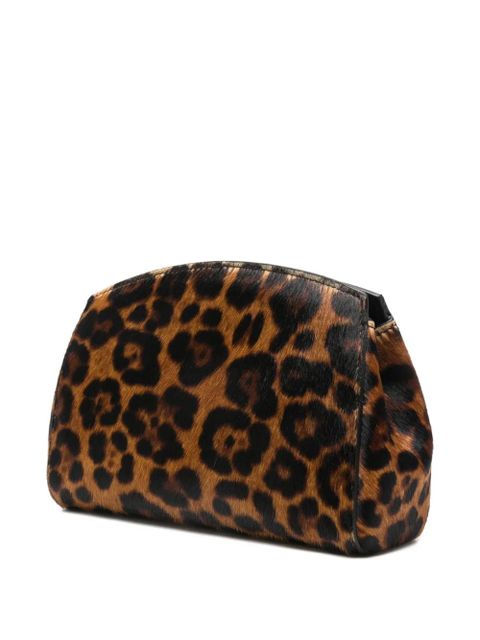 Liffner leather clutch bag - Brown