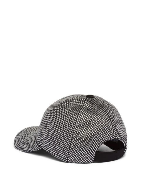 Prada Duchesse baseball cap - Silver