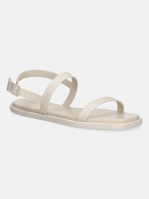 Calvin Klein sandały SANDAL - JELLY damskie kolor beżowy HW0HW02426 - zdjęcie produktu nr 1