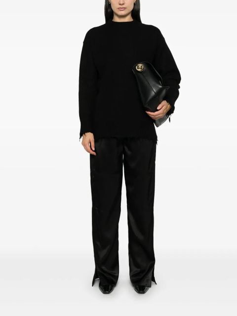 Jil Sander crew-neck sweater - Black - zdjęcie produktu nr 2