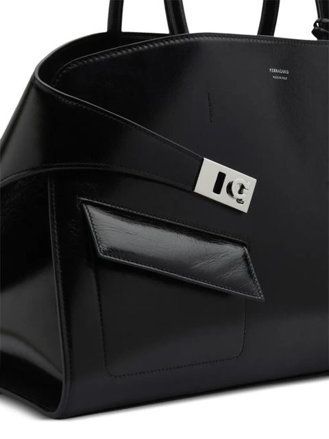 Ferragamo medium Hug handbag - Black