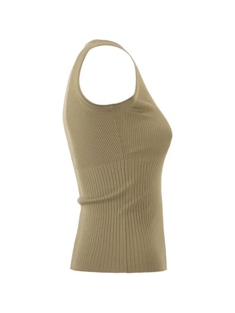 Max Mara ribbed tank top - Neutrals