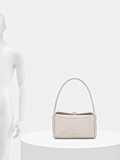 Furla torebka skórzana Nicole M Boston Bag