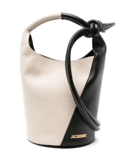 Jacquemus Le Petit Tourni bucket bag - Black - zdjęcie produktu nr 1