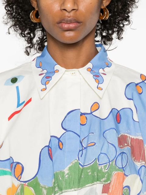 ALEMAIS Nadia shirt - Neutrals