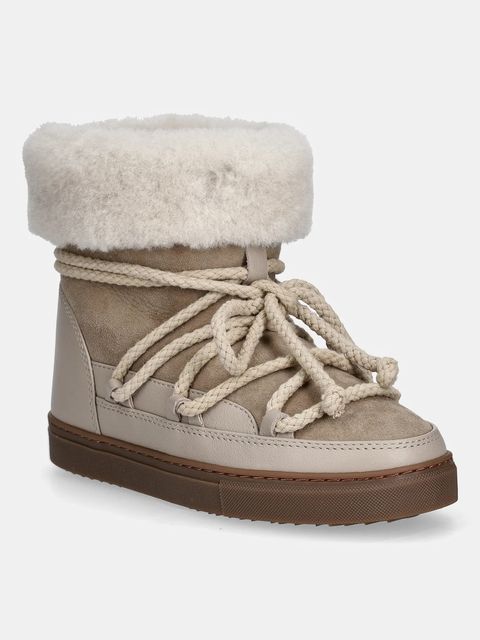 Inuikii śniegowce skórzane Classic High kolor beżowy 1001.002.0072.250 - zdjęcie produktu nr 1