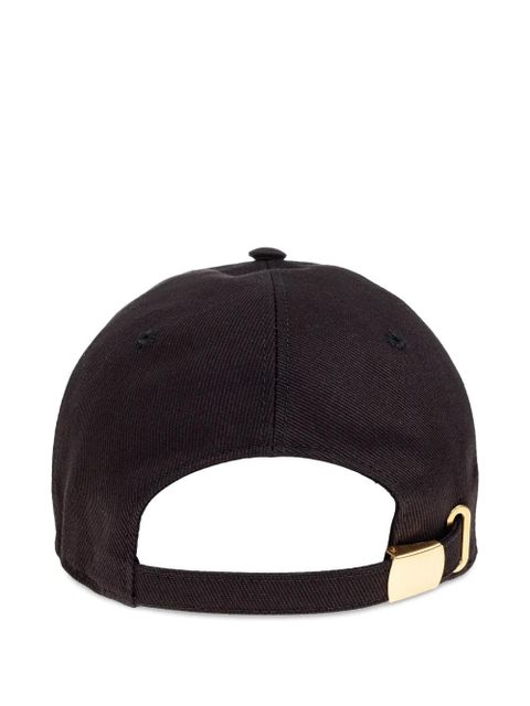 Alexander McQueen embroidered-logo baseball cap - Black - zdjęcie produktu nr 2