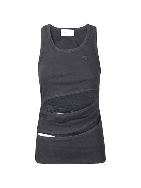 Coperni spiral cut-out tank top - Grey - zdjęcie produktu nr 1
