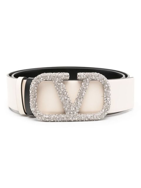 Valentino Garavani VLogo Signature belt - Neutrals