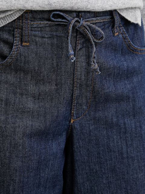 OUI jeansy damskie kolor granatowy 94336