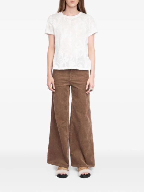 Zadig&Voltaire star-print short-sleeve T-shirt - Neutrals - zdjęcie produktu nr 2