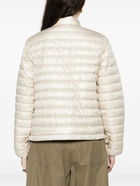 Moncler Azalee tie-detail quilted jacket - White