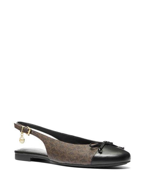 Michael Kors Piper slingback ballet flats - Brown - zdjęcie produktu nr 2