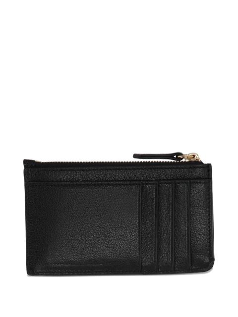 Chloé zip logo wallet - Black