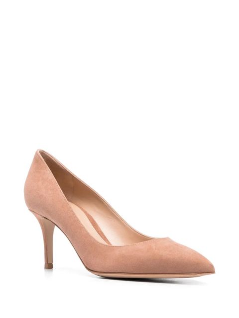 Gianvito Rossi Gianvito 70mm suede pumps - Neutrals - zdjęcie produktu nr 2