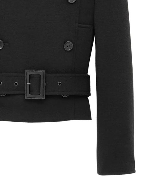 Saint Laurent Officer's double-breasted jacket - Black - zdjęcie produktu nr 2