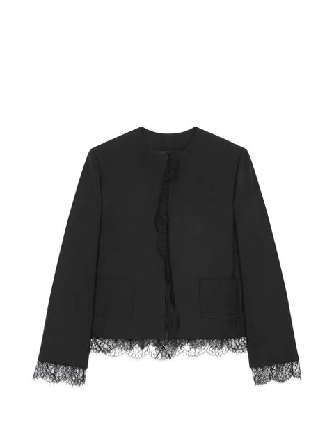 Givenchy lace-trim jacket - Black - zdjęcie produktu nr 1