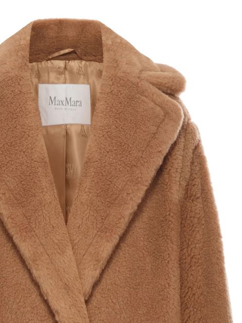 Max Mara Short Teddy double-breasted coat - Brown - zdjęcie produktu nr 2