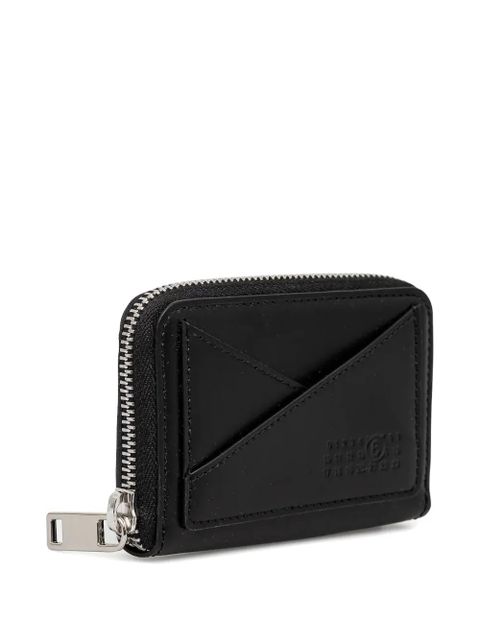 MM6 Maison Margiela Japanese 6 zip-around wallet - Black