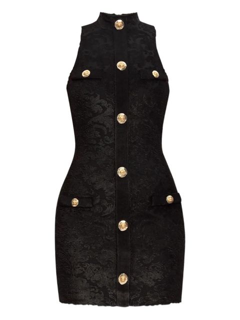 Balmain Baroque Bouclette mini dress - Black - zdjęcie produktu nr 1