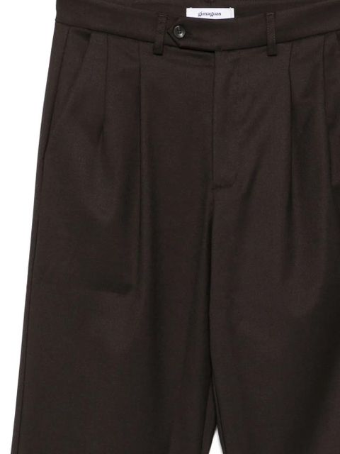 Gimaguas pleated tailored trousers - Brown - zdjęcie produktu nr 2
