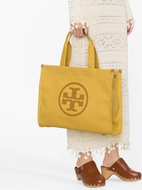 Tory Burch logo-motif tote - Yellow