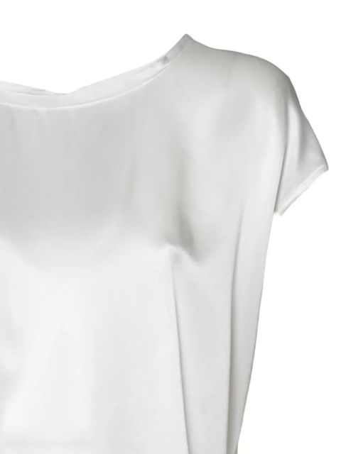 SOLOTRE tie-fastening top - White