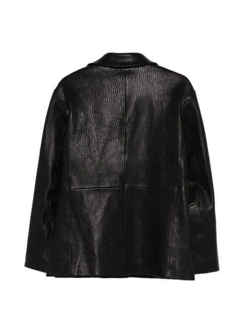 Róhe buttoned panelled coat - Black - zdjęcie produktu nr 2