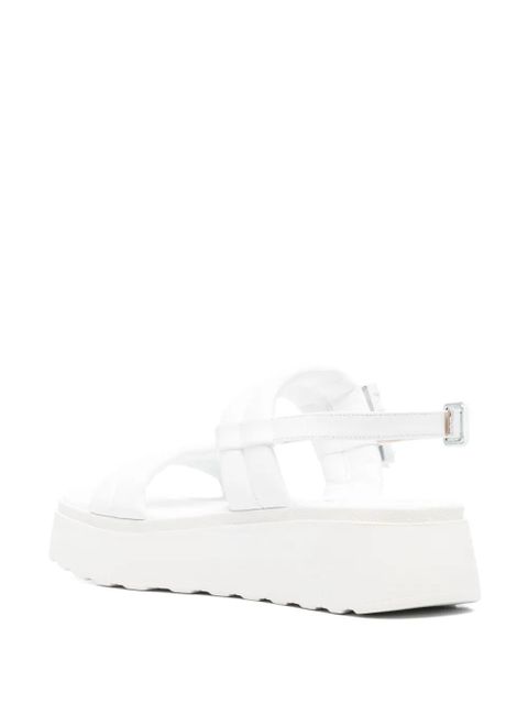 Casadei 40mm crystal-embellished sandals - White - zdjęcie produktu nr 2