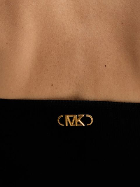 MICHAEL Michael Kors sukienka kolor czarny mini dopasowana MT5833Z33D