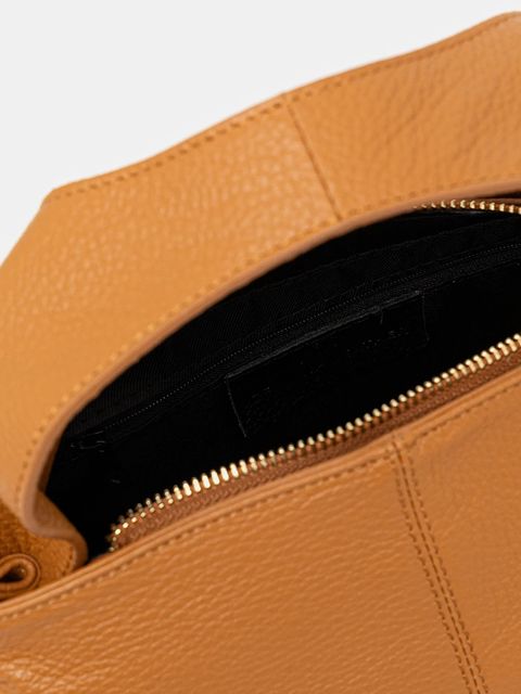 Answear.LAB torebka skórzana kolor brązowy