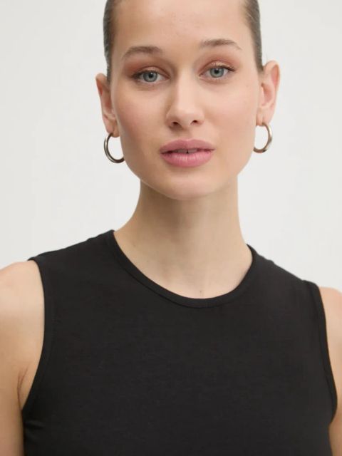 Diesel top ADA-D-POP Tank damski kolor czarny A17661.0HMAU