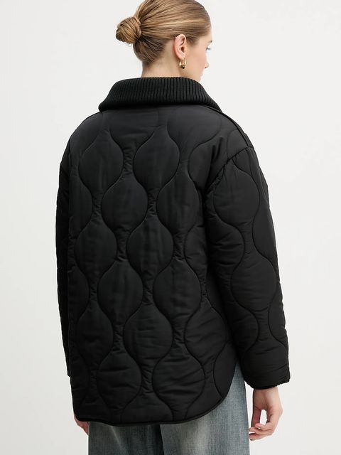 United Colors of Benetton kurtka kolor czarny zimowa 2R1VDN08J - zdjęcie produktu nr 2