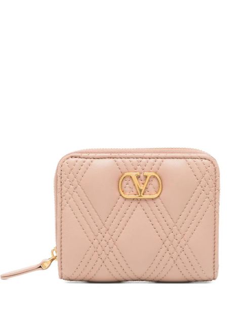 Valentino Garavani quiltie 67 wallet - Pink - zdjęcie produktu nr 1