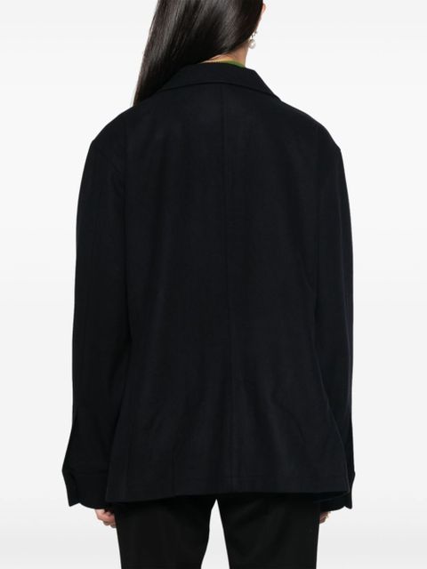 TOTEME felted shirt jacket - Blue