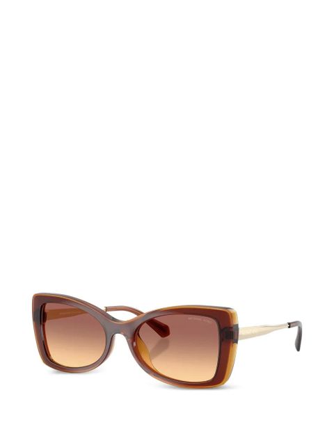 Michael Kors Malaga geometric-frame sunglasses - Brown - zdjęcie produktu nr 2