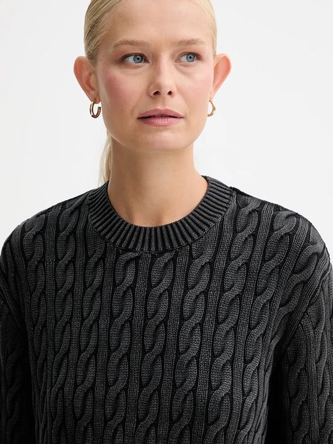 Levi's sweter bawełniany damski kolor czarny 0037S