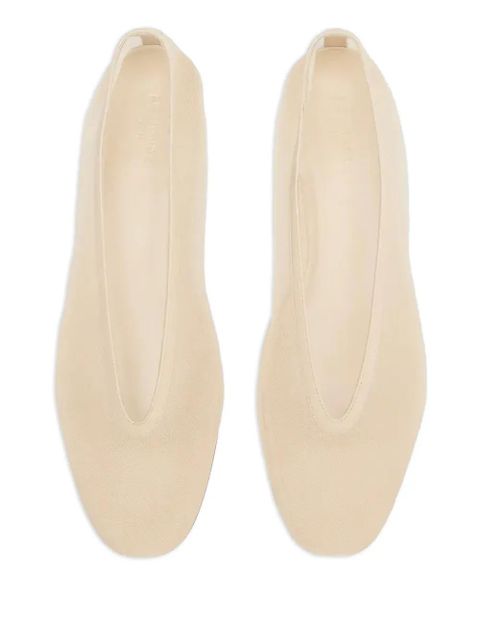 Le Monde Beryl Luna mesh almond-toe ballet flats - Neutrals - zdjęcie produktu nr 2