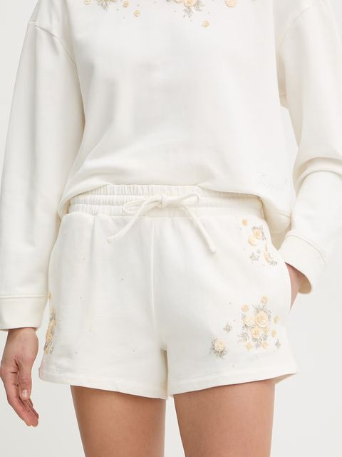 Twinset szorty dresowe damskie bawełniane - zdjęcie produktu nr 1