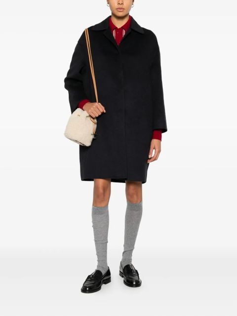 Prada single-breasted coat - Blue