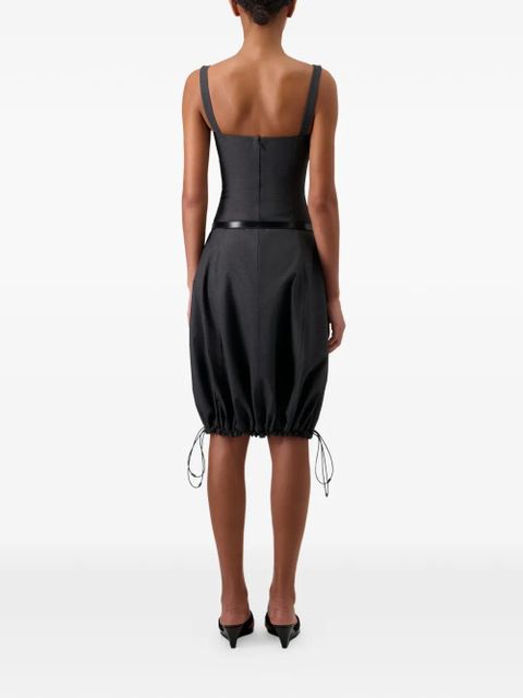 Coperni tailored balloon dress - Grey